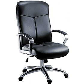 Brighton Leather Faced Manager Chair &pound;159 - Office Furniture