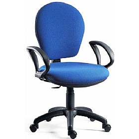 Fraser Medium Back PC Operator Chair £79 - Office Furniture