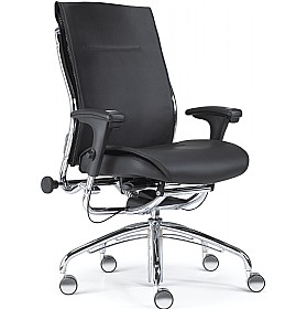 Response Leather Manager Chair £691 - Office Furniture