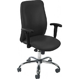 Indiana Leather Faced Manager Chairs £272 - Office Furniture