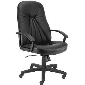 Feniks Leather Faced Manager Chair £146 - Office Furniture