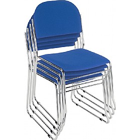 Vesta Chrome Chairs £52 - Office Furniture