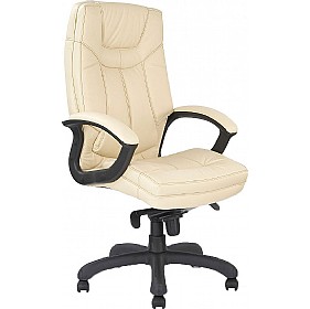Texas Leather Faced Manager Chair £163 - Office Furniture