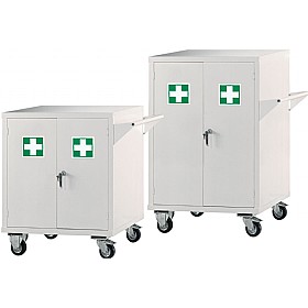 Mobile First Aid Storage Cupboards £575 - Health & Safety