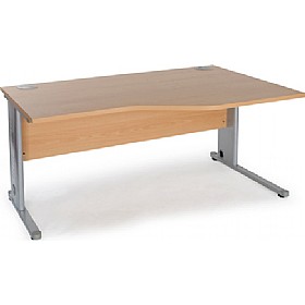 Ascot Deluxe SOHO Wave Desks £186 - Office Furniture