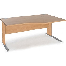 Ascot Classic SOHO Wave Desks £170 - Office Furniture