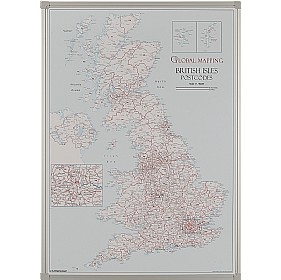 Busyboard UK Postcode Map £106 - Display & Presentation