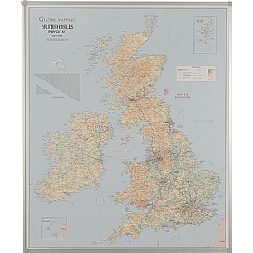 Busyboard UK Road and Terrain Map £134 - Display & Presentation