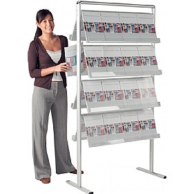 Clear View Freestanding Leaflet Dispensers £263 - Display & Presentation