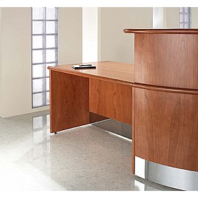Fulcrum Professional Reception Units With Inset Modesty Panels £669 - Office Furniture