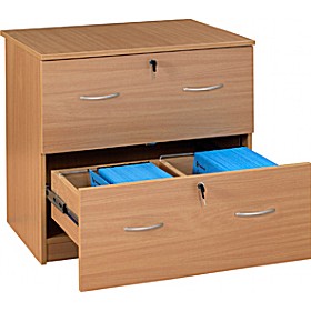 Deluxe Wooden Desk High Side Filer &pound;204 - Office Furniture