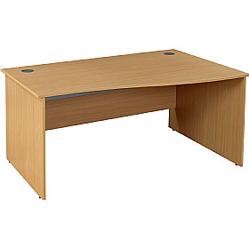 Annandale Basic Panel End Wave Desk &pound;105 - Office Furniture