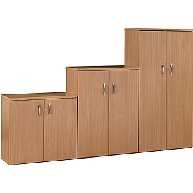 Deluxe Wooden Double Door Cupboards £104 - Office Furniture