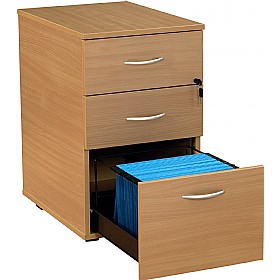 Deluxe Wooden Desk End Mobile Pedestals £151 - Office Furniture