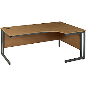Balcary Basic Ergonomic Desk £180 - Office Furniture