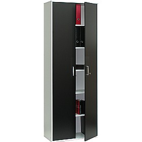Black & White Home Office Cupboards &pound;121 - Office Furniture