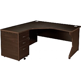 Timeless Panel End Combi Desks £265 - Office Furniture
