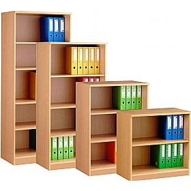 Dalton Large Volume Wooden Bookcases £126 - Office Furniture