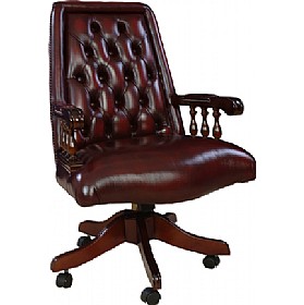 Antique Replica Ascot Chair £588 - Office Furniture