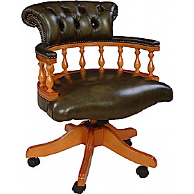 Antique Replica Captains Chair &pound;405 - Office Furniture