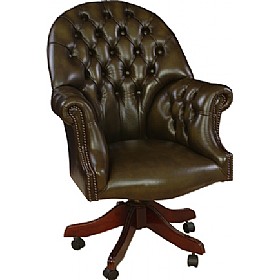 Antique Replica Directors Chair £594 - Office Furniture
