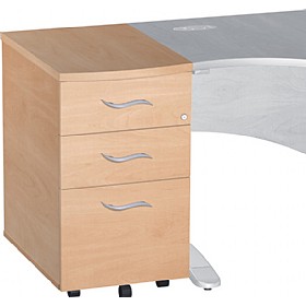 Elegance Heavy Duty Mobile Desk End Pedestals &pound;145 - Office Furniture