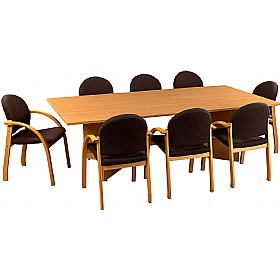 Deluxe Rectangular Boardroom Tables £223 - Office Furniture