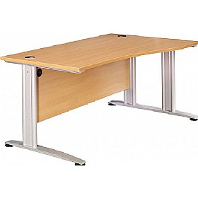 NEXT DAY TechNet Wave Desks &pound;242 - Office Furniture