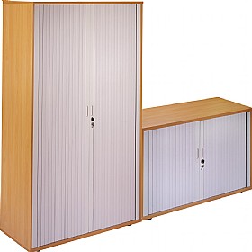 NEXT DAY Technet Side Tambour Cupboards &pound;274 - Office Furniture