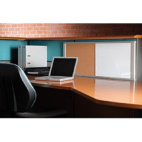 Bi-Office Desktop Combi Cork / Magnetic Whiteboard £57 - Display & Presentation