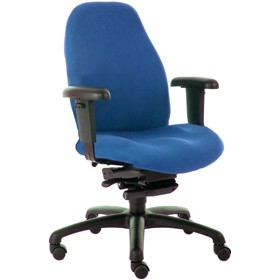 Obusforme Medium Back With Adjustable Arms £374 - Office Furniture