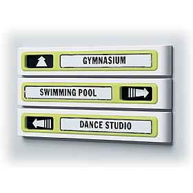 Show Point Directional Sign Plates - Pack of 3 £39 - Display & Presentation