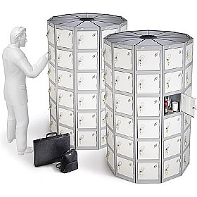 Pod Locker Circles With ActiveCoat £819 - Lockers