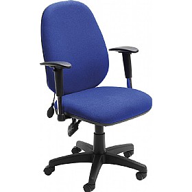 Sofia Inflatable Lumbar Support Operator Chair £124 - Office Furniture