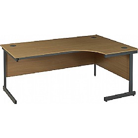 Express Stock Annandale Cantilever Ergonomic Desks £163 - Office Furniture