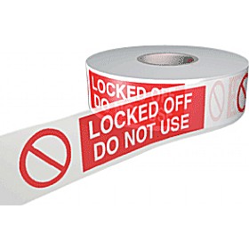 Locked Off Do Not Use Barrier Tapes &pound;24 - Premises Management
