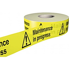 Maintenance In Progress Barrier Tape £24 - Premises Management
