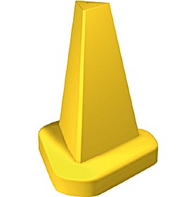 Yellow Cones - Plain or With Your Own Text! £20 - Premises Management