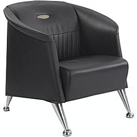 Orion Leather Armchair £454 - Office Furniture