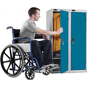 Disability Locker With Active Coat £87 - Lockers