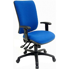 24 Hour Ultimate Square Back Operator Chairs £181 - Office Furniture