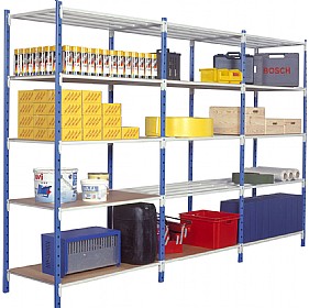 Flip Tubular Shelving £114 - Shelving / Racking