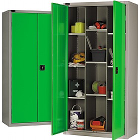 12 Compartment Cupboard With Active Coat £326 - Workshop