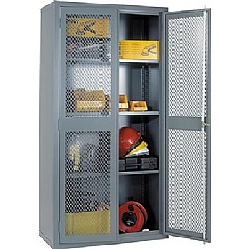 Mesh Door Cupboards &pound;393 - Workshop