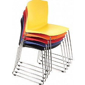 Style High Density Poly Chairs (Pack of 4) &pound;46 - Office Furniture