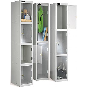 Clear Door Lockers With Active Coat &pound;117 - Lockers