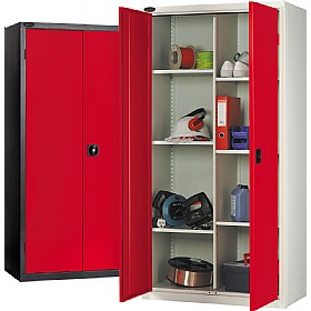 8 Compartment Cupboard With Active Coat £286 - Workshop