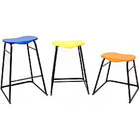 Stacking Education Stool Flat Topped £34.5 - Education Furniture