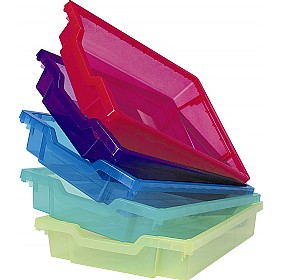 Gratnells Jelly Bean Shallow Trays - Minimum Quantity 12 £2.59 - Education Furniture