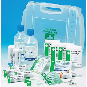 First Aid & Eyewash Kit £32 - Health & Safety